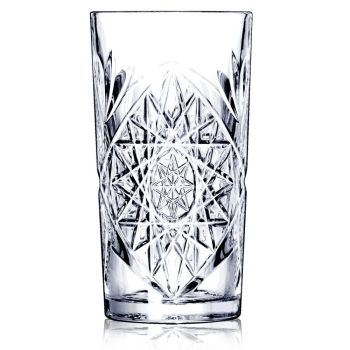 Libbey Hobstar Cooler Glasses - Set Of 8