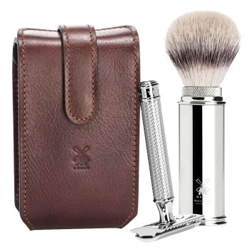 Mühle Shaving Set Safety Razor - Brown 
