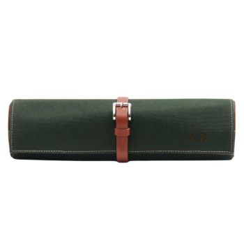 Personalised Five Places Watchcase - Dark Green
