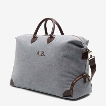 Harvard Duffel Bag Peachskin - Large - Grey