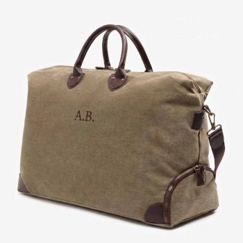 Harvard Duffel Bag Peachskin - Large - Olive