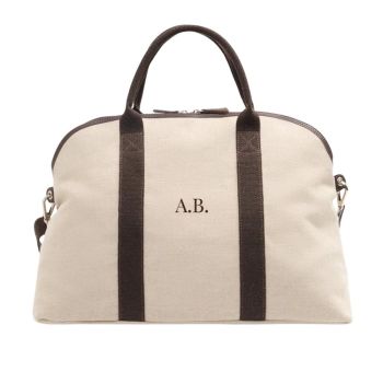London Smart Duffel Bag - Natural