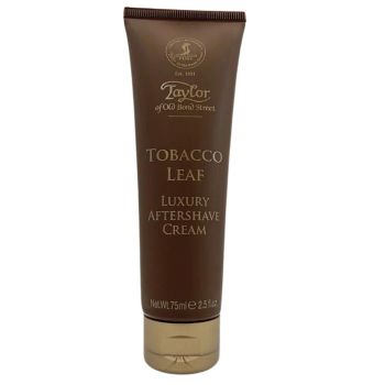 Taylor Of Old Bond Street Aftershave Cream Tobacco Leaf