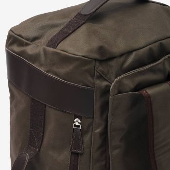 Gewachster Sport-Rucksack - Grün