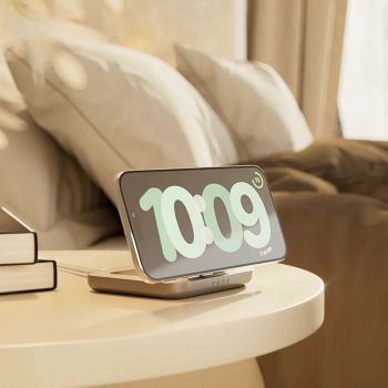 Zens Magnetisk Nattduksladdare - Vit