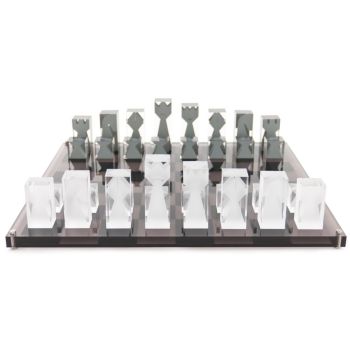 Jonathan Adler Acrylic Chess Set