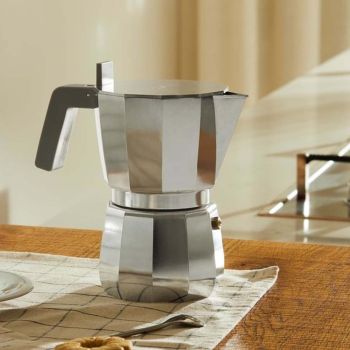 Alessi Moka Espresso-Kaffeemaschine - Grau 