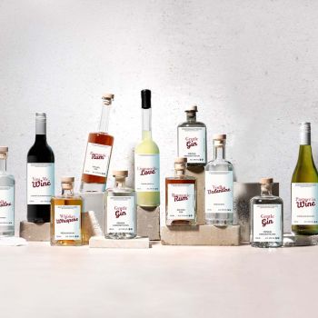 Personalisierter Wodka - Valentinstag Edition