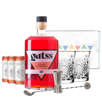 Gutss Italian Bittersweet Aperol Tonic Mocktail Set
