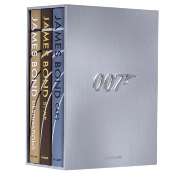 Assouline James Bond Trilogy With Slipcase