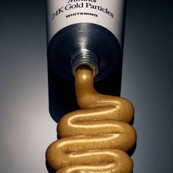 Aurezzi Zahnpasta Menthol - Gold/Weiß
