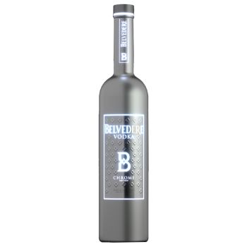 Belvedere Customizable Chrome Vodka - Magnum