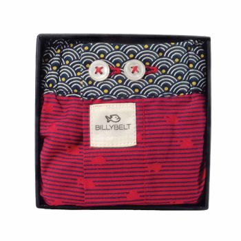 Billybelt organic cotton boxershort red shadow