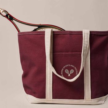 Björn Borg Ace Canvas Tote Bag - Red