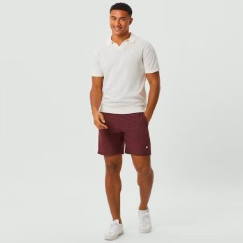 Björn Borg Ace gestricktes Polo - Cremefarbene