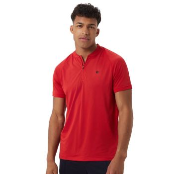 Björn Borg Ace Performance Zip Polo - Red