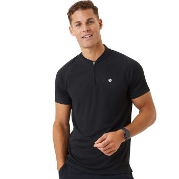 Björn Borg Ace Performance Zip Polo - Black