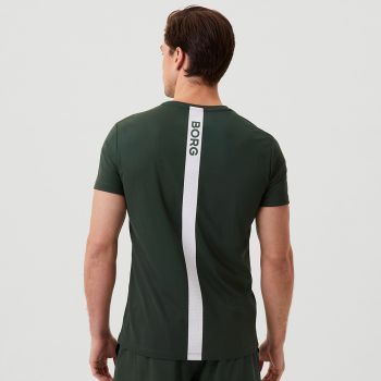 Björn Borg Ace T-Shirt Streif - Grün