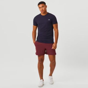 Björn Borg Ace T-Shirt mit Streifen - Marineblau