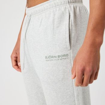 Björn Borg Borg Classic Bedruckte Jogginghose - Hellgrau