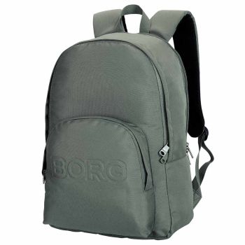 Björn Borg Borg Geprägter ikonischer Rucksack - Olivgrün