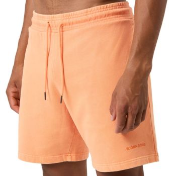 Björn Borg Borg Oversized Washed Sweatshorts - Lys orange