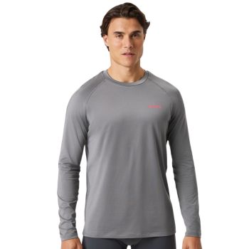 Björn Borg Borg Performance Long Sleeve Brushed T-Shirt - Grey