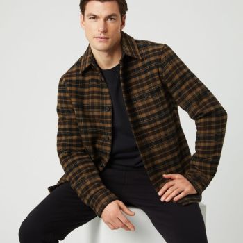 Björn Borg Centre Hemdjacke - Braun/Schwarz