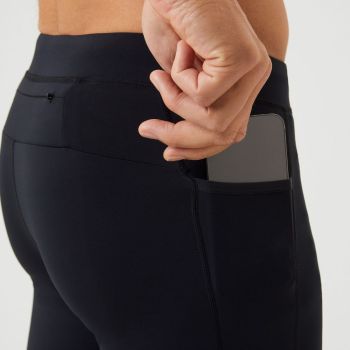 Björn Borg Lauf-Winterleggings - Schwarz