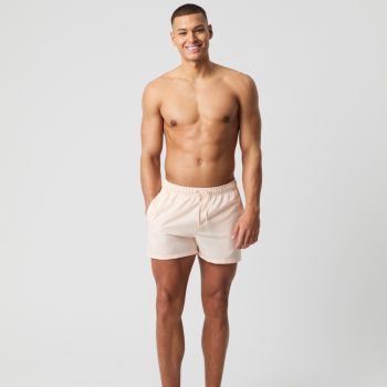 Björn Borg Borg Einfarbige Badeshorts - Helles Orange