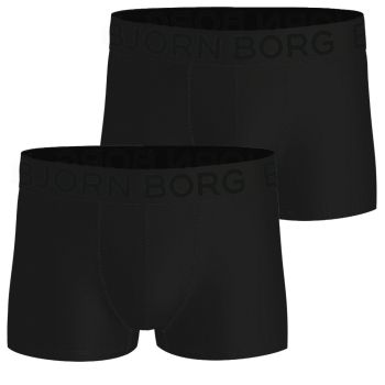 Björn Borg Sports Mesh Trunks 2-Pack - Black