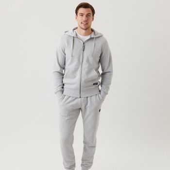 Björn Borg Centre Kapuzenpullover mit Reißverschluss - Grau