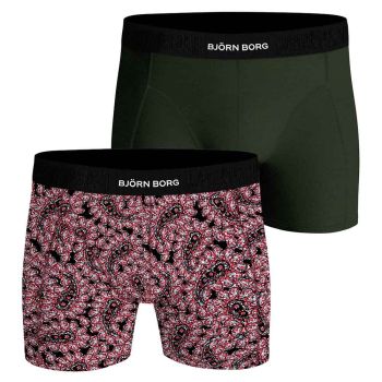 Björn Borg Premium Baumwoll-Stretch-Boxershort 2er-Pack - Mehrfarbig