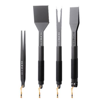 Boretti BBQ Tools 4-teiliges Set