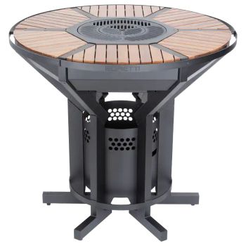 Boretti Focolare Holzkohlegrill & Tisch