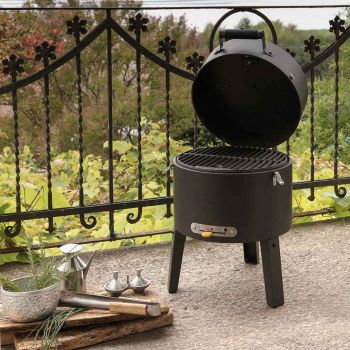 Boretti Tonello Tragbarer Holzkohlegrill