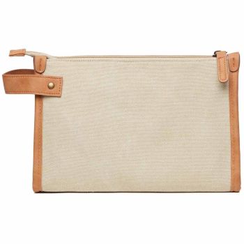 Bosler Trousse De Toilette Toile Recyclée - Greige