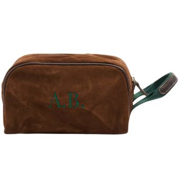 Boston Deluxe Toiletry Bag - Tobacco
