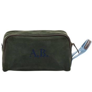 Boston Deluxe Toiletry Bag - Green