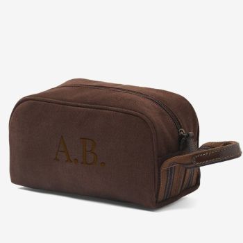 Boston Twinline Kulturtasche - Schokolade