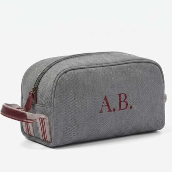 Boston Twinline Kulturtasche - Grau