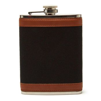 Brouk & Co Original Hip Flask - Black
