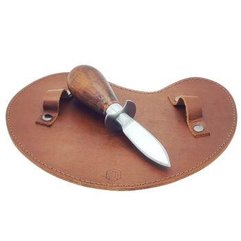 Brût Home and Glassware Oyster Set With Leather Glove