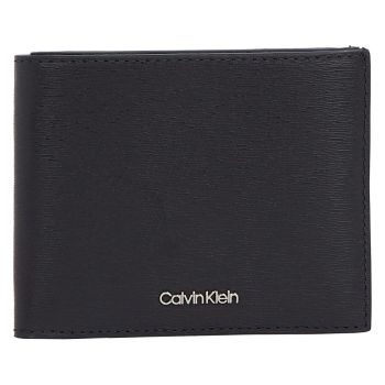 Calvin Klein Leather RFID Billfold Wallet - Black