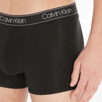 Calvin Klein Luxe Baumwoll-Boxershort - Schwarz