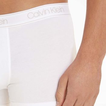Calvin Klein Luxe Baumwoll-Boxershort - Weiß