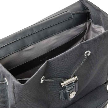 Calvin Klein Sac À Dos À Rabat - Noir