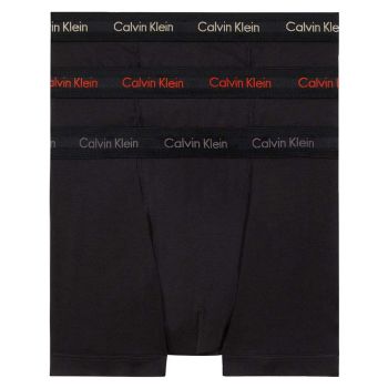 Calvin Klein Baumwoll-Boxershort 3er-Pack - Schwarz