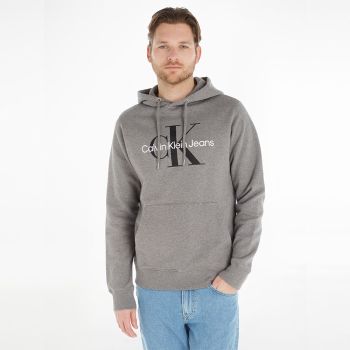 Calvin Klein Kapuzenpullover Logo - Grau