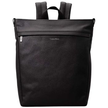 Calvin Klein Roll-Top-Rucksack - Schwarz